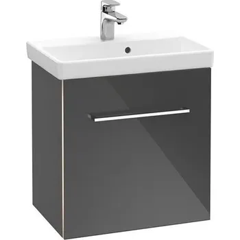 Villeroy & Boch Avento skříňka pod umyvadlo, 53x35,2x51,4 cm, 1x dvířka pravé, Crystal Grey