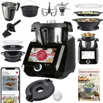 Kuchyňský robot Kuchyňský robot Silvercrest Monsieur Cuisine Smart Lidlomix Mixér Černý