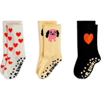 Dětské ponožky Mini Rodini Doggie 26160115 černá 99X, vel. 16/19