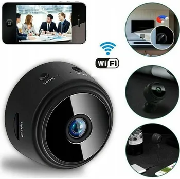 IP kamera MINI ŠPIÓNÍ SKRYTÁ KAMERA WIFI HD S DETEKCÍ POHYBU