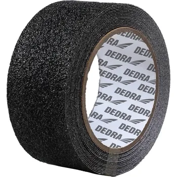 Izolační páska DEDRA-EXIM Antiskluzová páska 25mm x 5m, černá, DEDRA 11T1001