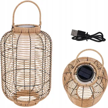 Venkovní osvětlení Solární lampa Jumi 47 cm, teplá bílá LED, solární napájení