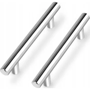 Obraz Moderní nábytkové úchytky Probrico 102 mm, 20 kusů, chromované