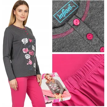 Dámské pyžamo INFIORE dámské pyžamo bavlna vícebarevné velikost L