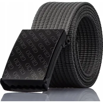 Opasek Gracio šedý pásek - muž