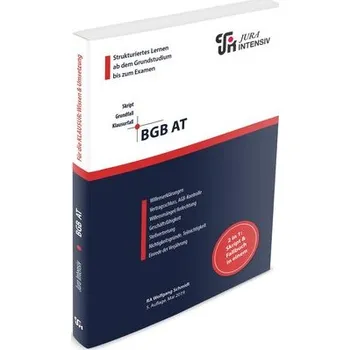 BGB AT - Schmidt, Wolfgang [DE] (2024, Brožovaná, Jura Intensiv)