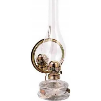 Petrolejová lampa Naftová lampa Irma se zrcadlem, 30 cm