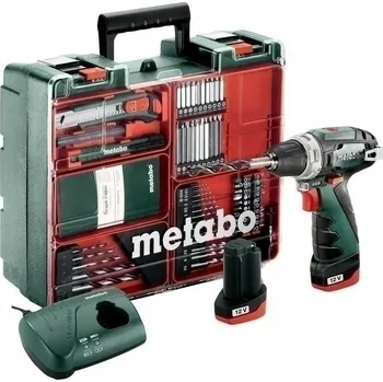 Aku Šroubovák 12V 2x2Ah PowerMaxx BS SET Metabo 600080880