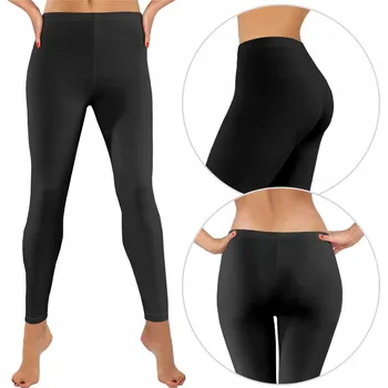 Dámské legíny Sesto Senso dámské legíny Long klasické dlouhé velikost 4XL