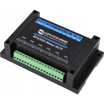 Relé WaveShare RP2350-Relay-6CH