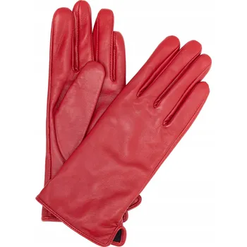 Rukavice OCHNIK Dámské kožené rukavice červené REKDS-0001A-42(Z25) velikost 8.0