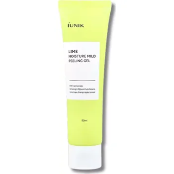 Přípravek na čištění pleti a oči iUNIK - Lime Moisture Mild Peeling Gel 90ml