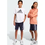 ADIDAS Kraťasy Adidas Essentials 3-Stripes tmavě modré dětské BÍLÁ|MODRÁ