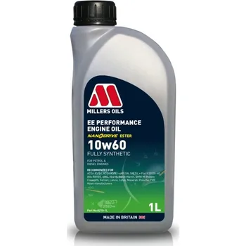 Motorový olej Millers oils MI 82101 EE PERFORMANCE 10W-60 - 1L