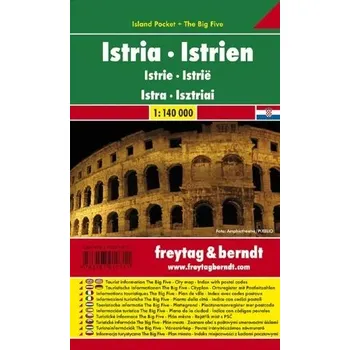 Istria mapa 1:140 000 Freytag & Berndt Kolektiv autorů