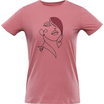 Oblečení a móda Dámské triko Nax - GAMMA - růžová / XL