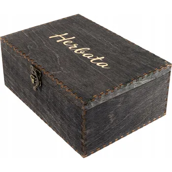 Obraz Organizér na čaje z přírodního materiálu - dárek ke Dni matek, 6 přihrádek