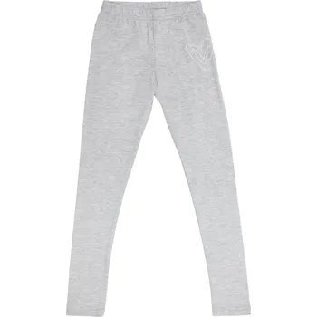 Dívčí oblečení Winkiki Kids Wear Dívčí legginy Girls Club - šedý melanž Velikost: 152