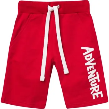 Chlapecké kraťasy Winkiki Kids Wear Chlapecké kraťasy Adventure - červená Velikost: 116