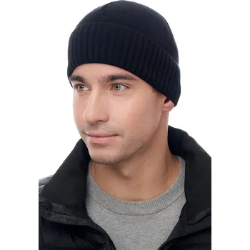 Čepice Marhatter Pánská pletená čepice - 1031 - černá