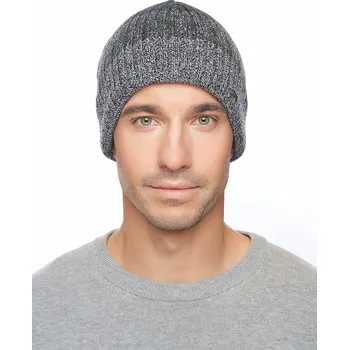 Čepice Marhatter Pánská pletená čepice - 7733 - černo-bílá