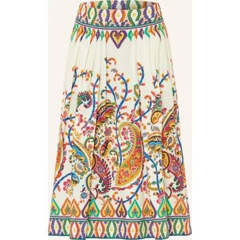 Dámská sukně Etro Dámská Skládaná Sukně, režná / červená / modrá, 36