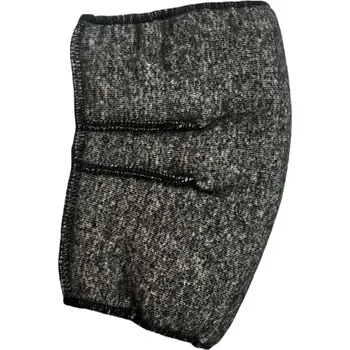 BabičkaOvečková.cz Elastická ortéza z ovčí vlny merino na koleno přírodní, Velikost XL