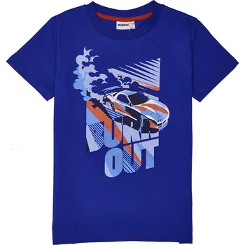 Chlapecké tričko Winkiki Kids Wear Chlapecké tričko Burn Out - tmavě modrá Velikost: 152