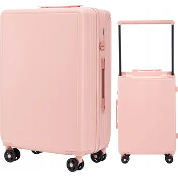 WINGS Kufr STŘEDNÍ cestovní na 4 kolečkách XL ODOLNÝ TVRDÝ ABS+ BUNTING