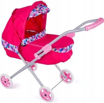 Kočárek pro panenku Hluboký kočárek pro panenky Świat Dziecka Model W01