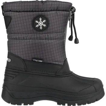 Dívčí sněhule Dětské sněhule AULP NISKY zimní zateplené voděodolné Šedé 32