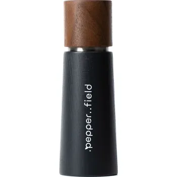 Mlýnek na koření Tmavě šedý dřevěný original .pepper..field mlýnek