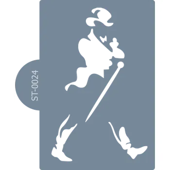 Cukrářská šablona (Stencil) Gentleman