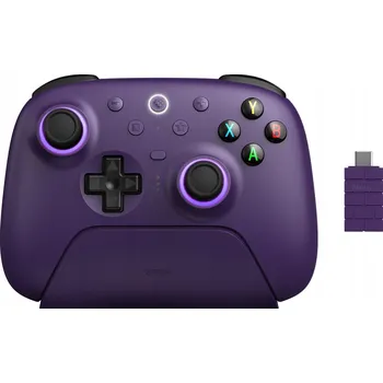 Gamepad Bezdrátový ovladač pro PC Android 8BitDo Ultimate 2 Wireless 2.4GHz Fialový