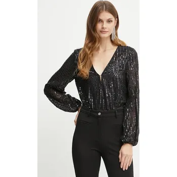 Body Body Bardot SEQUIN 58945TB3 černá 99X, vel. XS