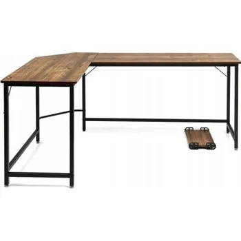 Jednací stůl Rohový počítačový stůl HW61782CF, 168 x 125 x 74 cm - A COSTWAY