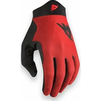 Cyklistické rukavice BLUEGRASS rukavice UNION červená výprodej XS