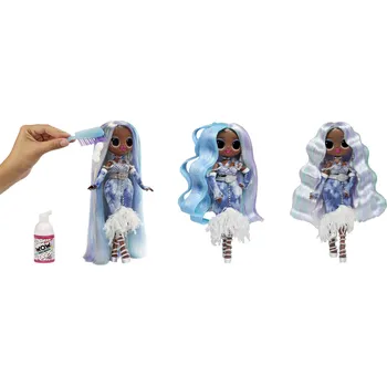 Panenka Panenka LOL Surprise OMG Módní přehlídka Vlasová edice Panenka Lady Braids