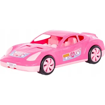 autíčko Auto wyścigowe Tornado samochód wyścigówka růžové 35 cm Polesie