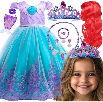 Karnevalový kostým Kostým Malá Mořská Víla TuTuu vel. 134-140