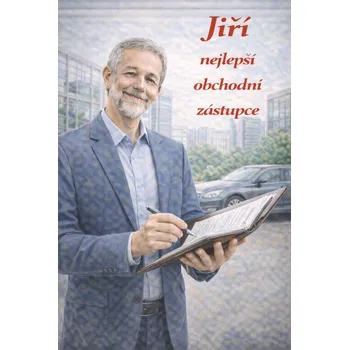 Plechová cedule Cedule - Obchodní zástupce - Plast / A5 ( 20x15cm) / 1. Český venkov