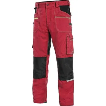 montérky STRETCH kalhoty červeno-černé Varianta: STRETCH kalhoty červeno-černé