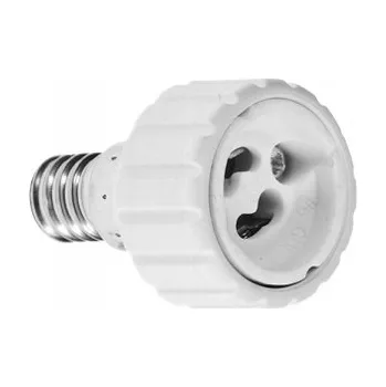 Adaptér žárovky redukce E14 na GU10 bílý ORO14002 Ledpol