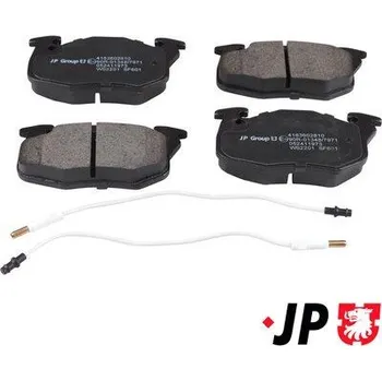 Brzdová destička Sada brzdových destiček, kotoučová brzda JP GROUP 4163602810