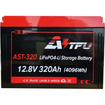 solární baterie Baterie LiFePO4 SOLARFAM AST-320 12,8V 320Ah Bluetooth s výhřevem