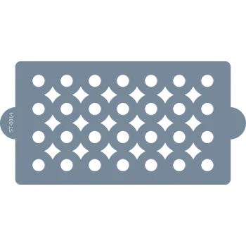 Cukrářská šablona (Stencil) Geometrické kruhy