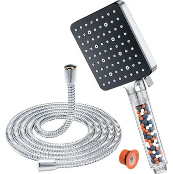 Sprchová hlavice s hadicí 1,6M filtr - YEAUPE PRO univerzální vanová sprchová hlavice, úsporná