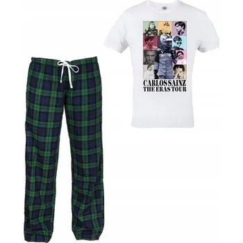 Pánské pyžamo Rule Out pánské pyžamo PI_F1_18 krátký rukáv velikost XL