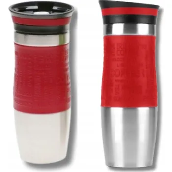 Termohrnek Termohrnek Do Kawy 380 ml Nerezová Ocel červený