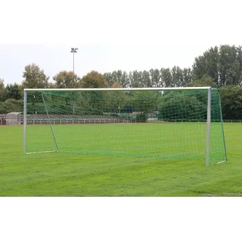 Fotbalová branka Rozebíratelná tréninková branka SAM 7,32×2,44 m (Rozebíratelná tréninková fotbalová branka Schäper 7,32×2,44 m (6 dílů), hloubka 80/200 cm, TÜV)